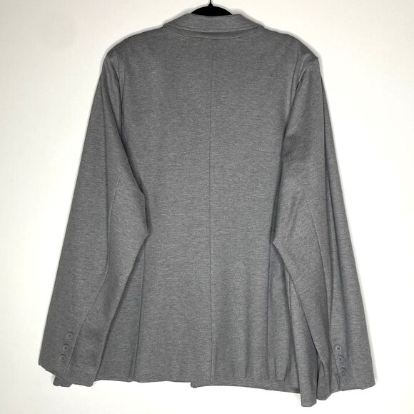 Torrid Studio Luxe Ponte Peplum Blazer Women's Plus Size 4X - Picture 7 of 8